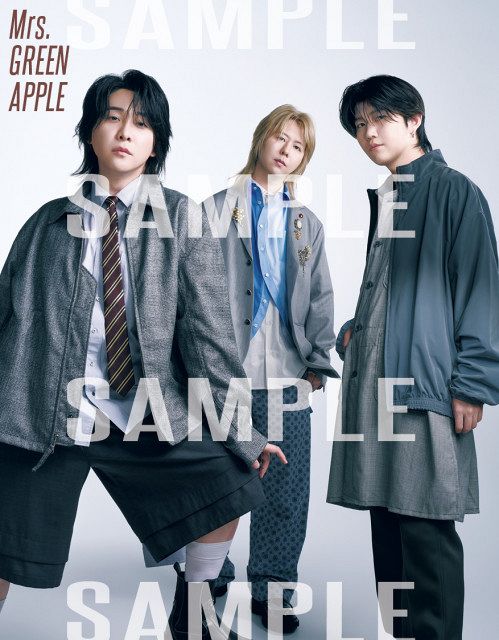 Mrs. GREEN APPLE、『non-no』付録のショット公開 5月発売の登場号が