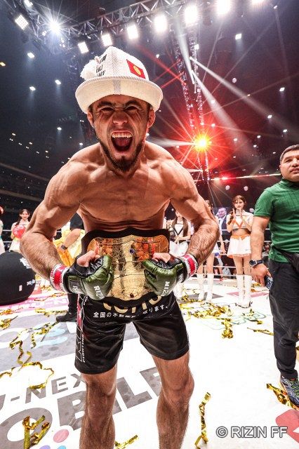 RIZIN】シェイドゥラエフ、朝倉未来に勝利！1ラウンドTKOで2度目の