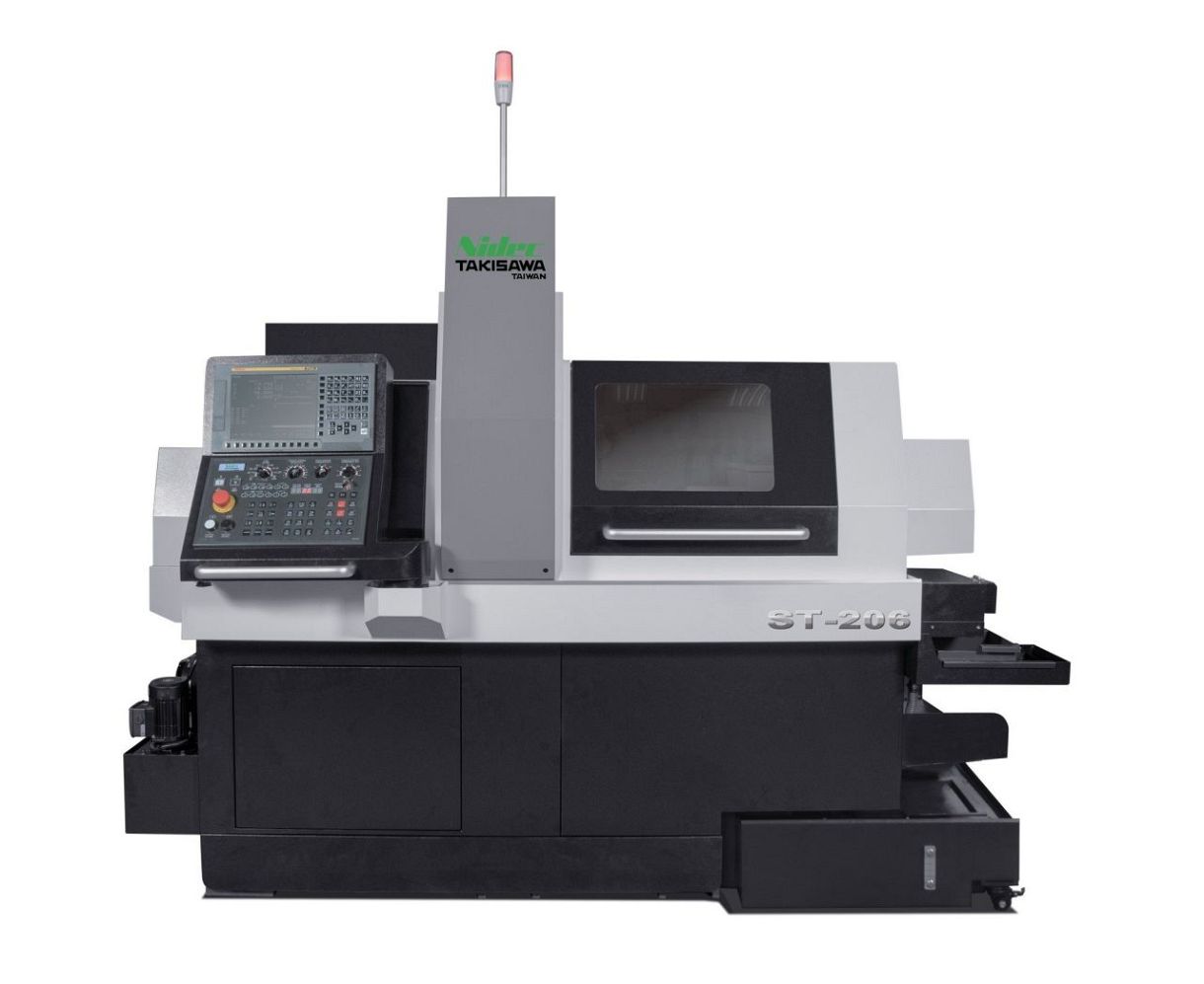 棒状金属の加工向け旋盤開発 TAKISAWA、モーターやポンプ部品