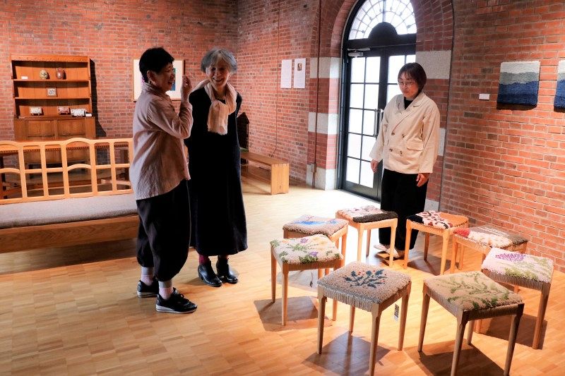 お値下げ【未使用品】作家もの 藍染 小紋 - メルカリ