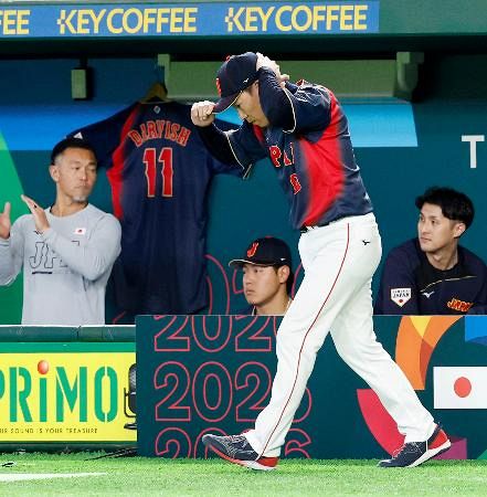 ベンチにダルのユニホーム飾る WBC日本代表：山陽新聞デジタル