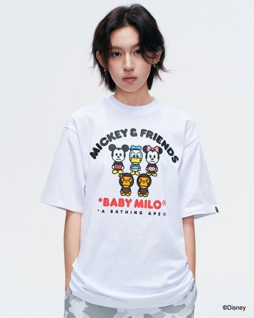 ミッキー＆ミニー＆ドナルド登場「BAPE® × MICKEY & FRIENDS