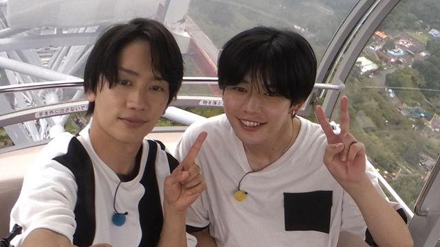 大西流星＆道枝駿佑・長尾謙杜＆藤原丈一郎が観覧車でサシトーク