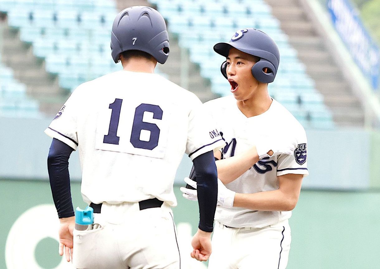 創志学園 15安打で快勝 高校野球岡山大会 第5日2回戦：山陽新聞