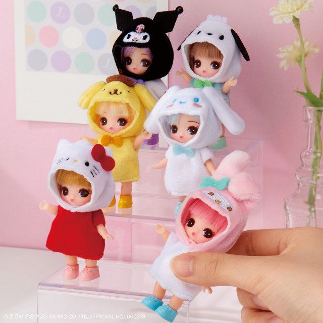リカちゃんが“手のひらサイズ”に…バッグチャームにもなる新シリーズ