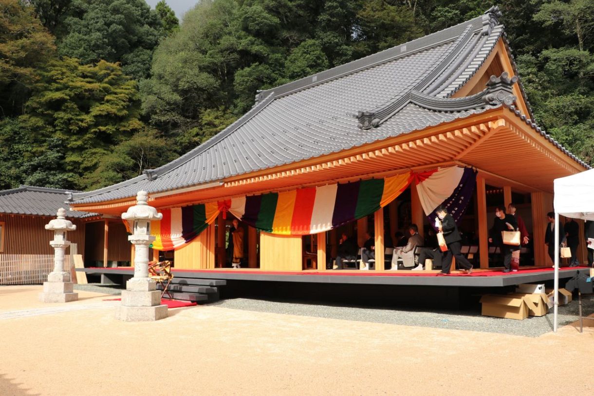 本堂や衆寮・位牌堂建て替え 庄原・東城の徳雲寺で落慶法要：山陽新聞デジタル｜さんデジ