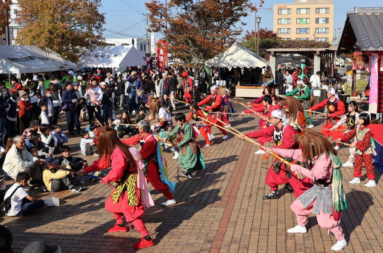 鬼まつり50周年盛大に 倉敷 茶屋町 太鼓演奏や踊り 初の前夜祭も