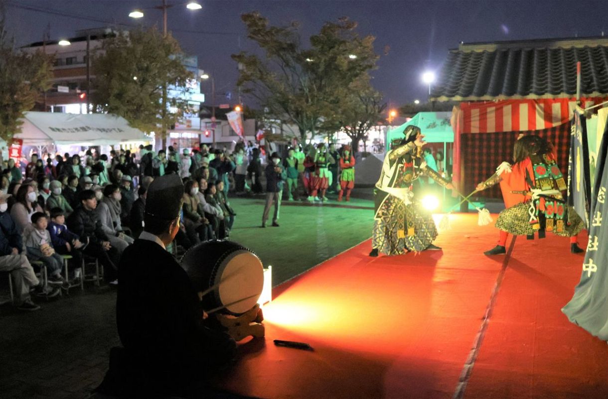 鬼まつり50周年盛大に 倉敷 茶屋町 太鼓演奏や踊り 初の前夜祭も