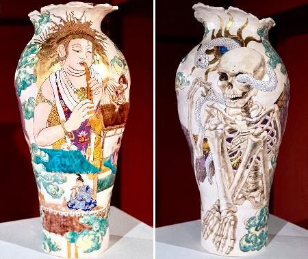九谷焼、空想の物語描く 成形と絵付けの二刀流：山陽新聞デジタル
