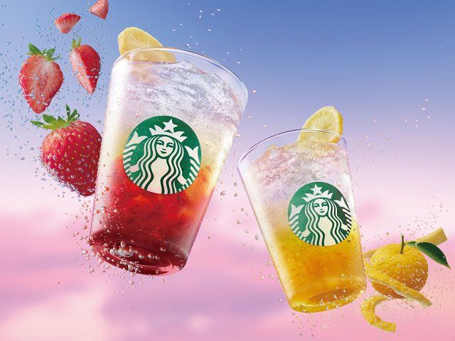 スタバ新作】ストロベリー果肉増量で『チラックスソーダ』が再登場