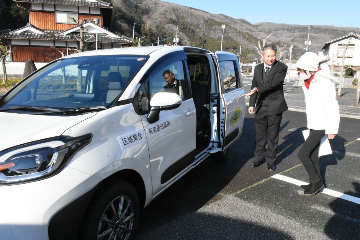 乗り合い型ライドシェア「イコーデ」運行開始 真庭市北房・落合地域 市が事業者と連携：山陽新聞デジタル｜さんデジ