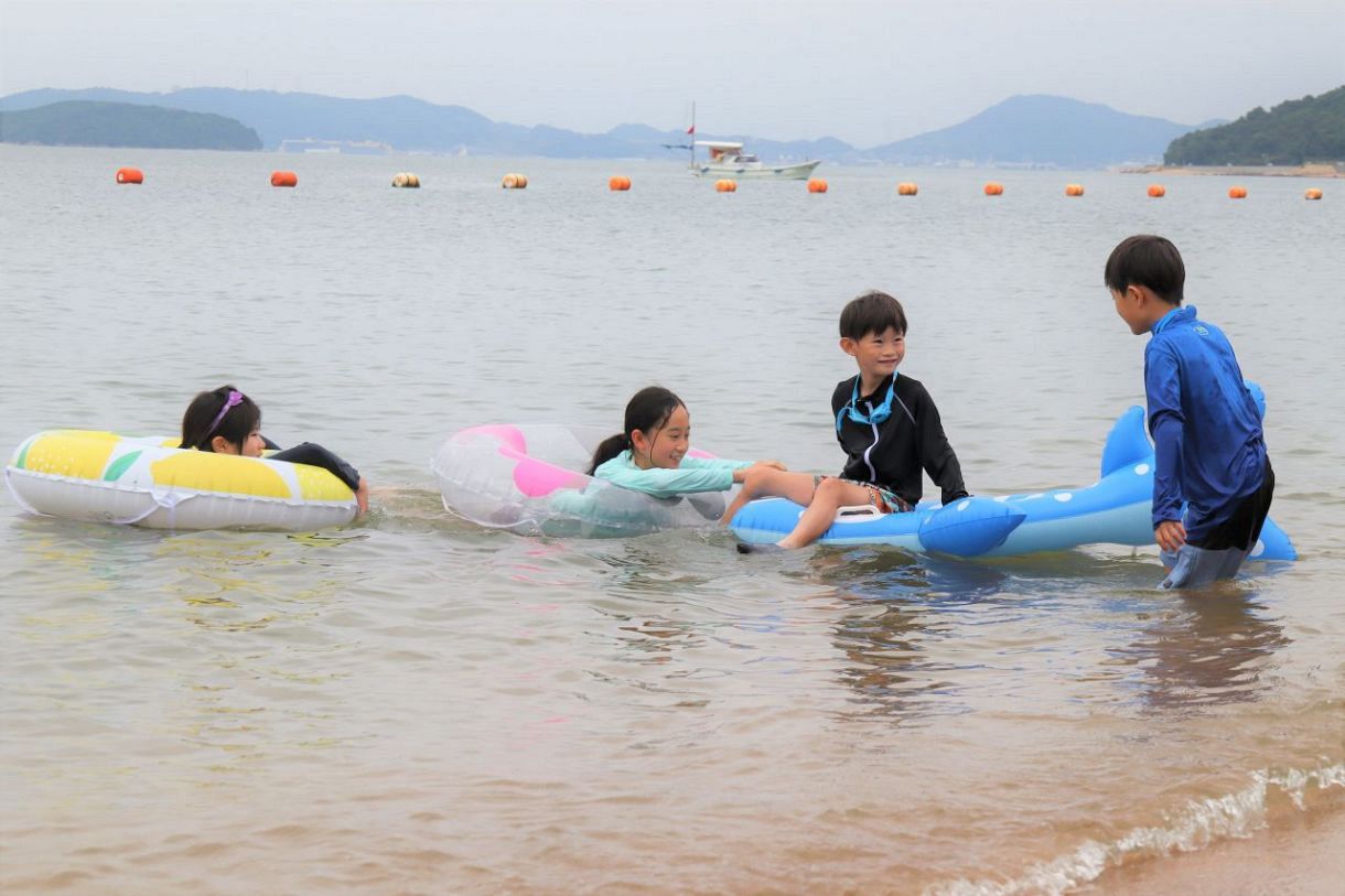 ９海水浴場、基準クリア　オープン控え岡山県調査