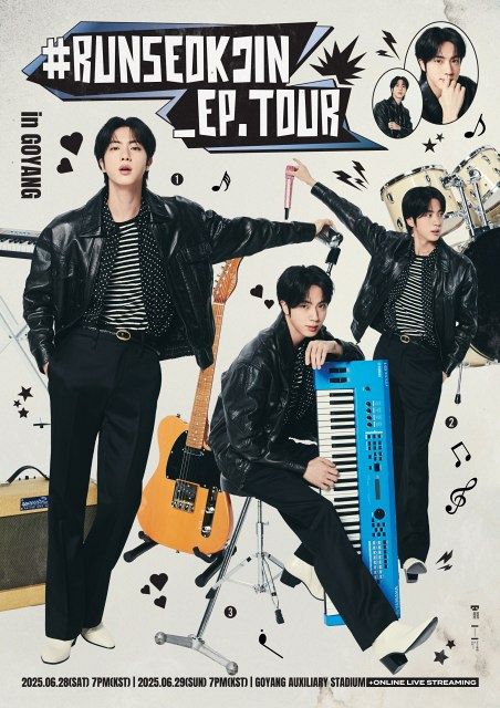 BTS・JIN、『#RUNSEOKJIN_EP.TOUR』に意気込み「ARMYに幸せと