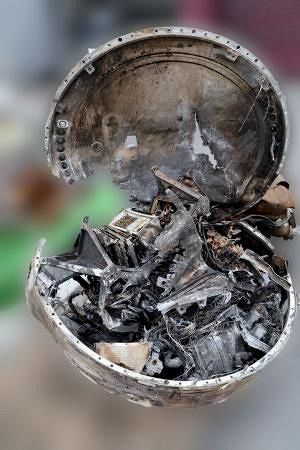 ロシア最新ミサイルの残骸公開 多弾頭、ウクライナ当局：山陽新聞