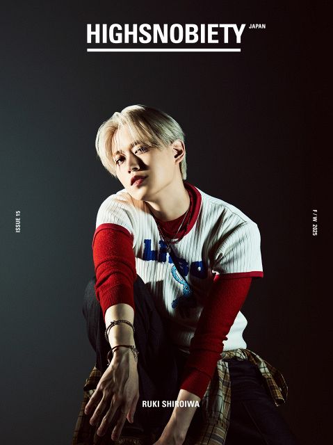 JO1白岩瑠姫、“いつもとは異なる表情”でソロ表紙 “野心”を解き放つ