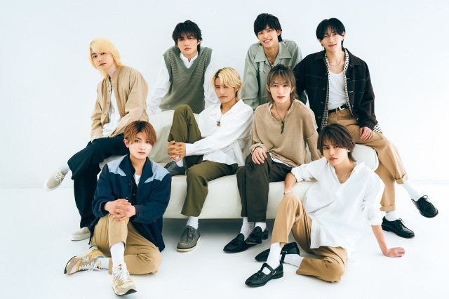 B&ZAI『andBOY』初登場で素顔に迫る 8人の魅力と本音が詰まった特集