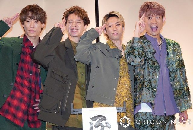 ふぉ〜ゆ〜 福田悠太 越岡裕貴 松崎祐介 辰巳雄大 アクリルスタンド ふぉ～ゆ～、恒例会見で30分超えのフリートーク 辰巳雄大は仕切りを