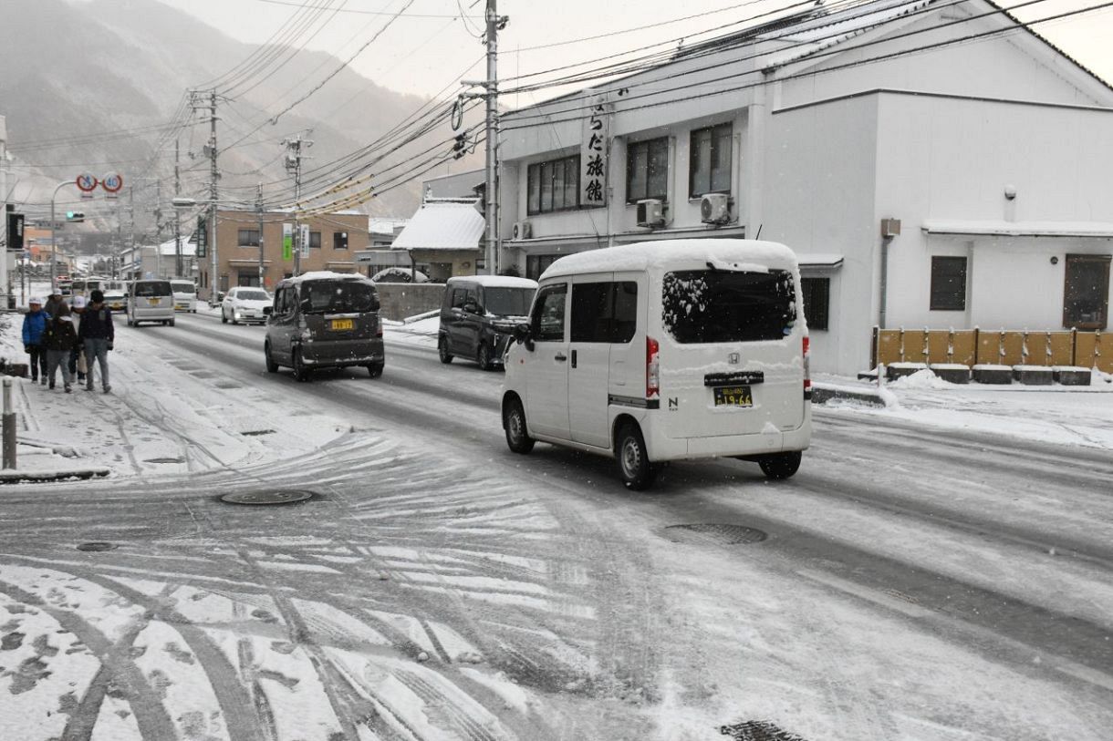 今朝も厳しい寒さに 岡山県内 北部では積雪：山陽新聞デジタル｜さんデジ