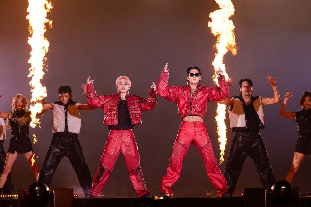 SEVENTEEN・エスクプス＆ミンギュ、ハイプなライブパーティー開催「13