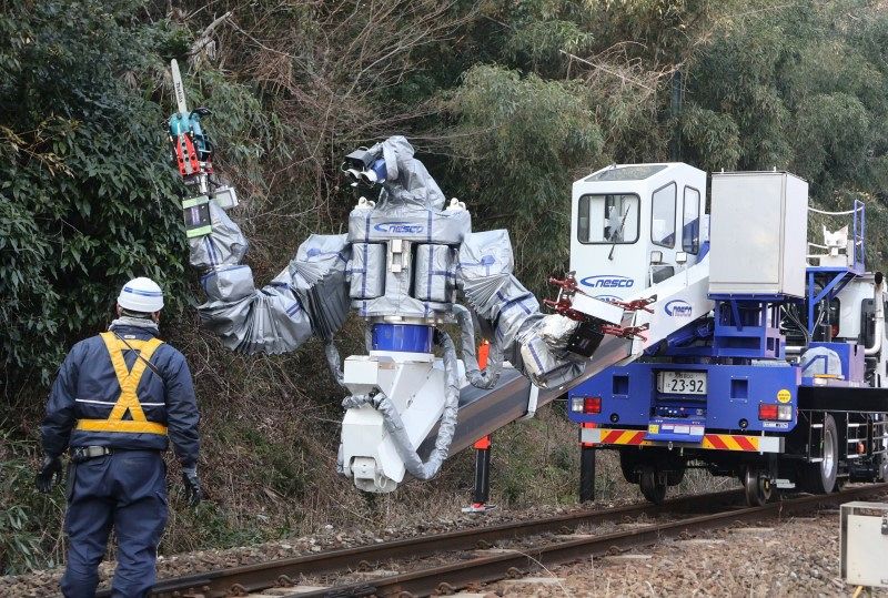 希少 鉄道 線路閉鎖 列車間合い 保守用車使用 トロリー使用 看板 希少 鉄道 線路閉鎖 列車間合い 保守用車使用 トロリー使用 看板