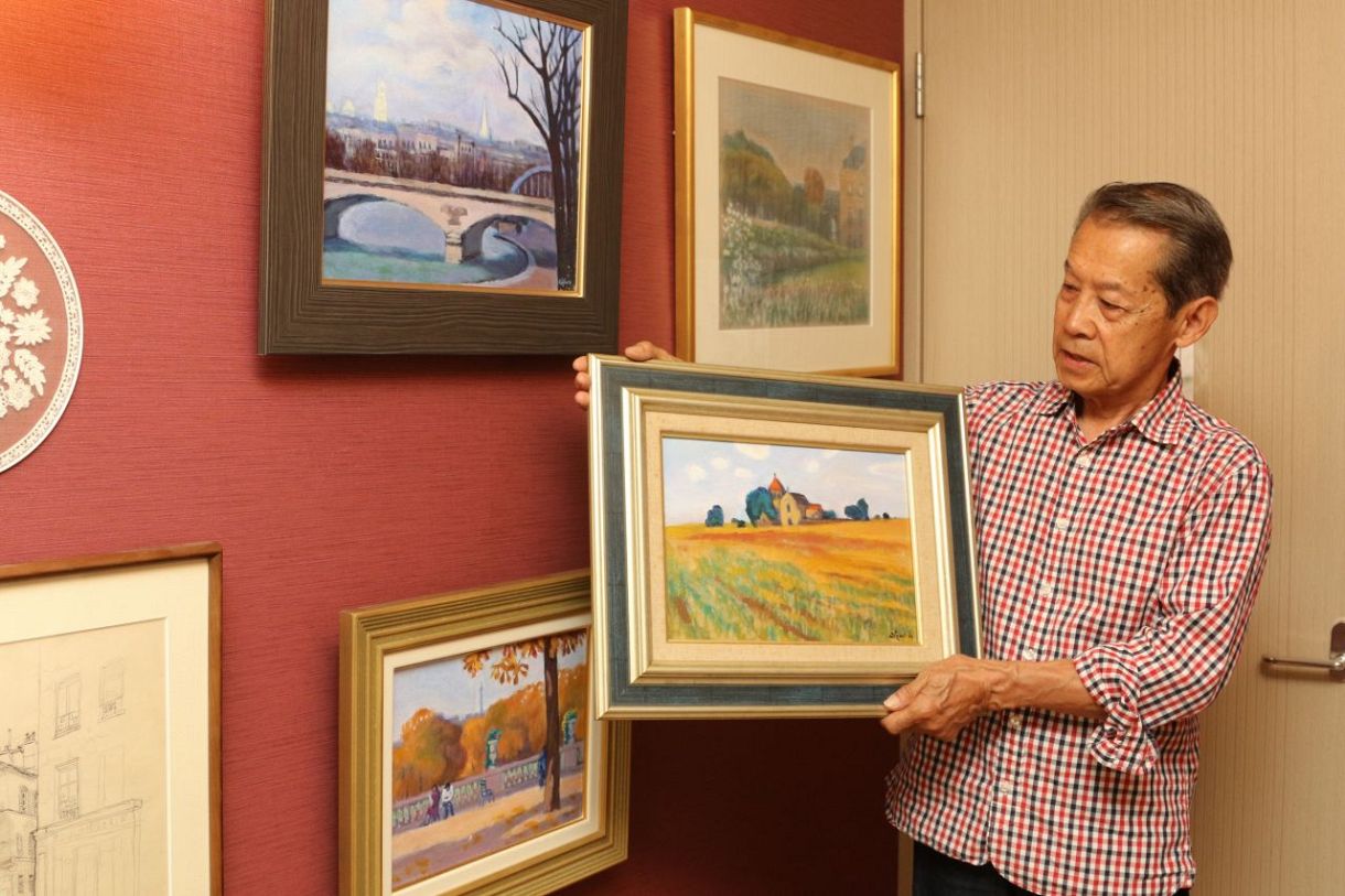 岡山市出身の洋画家・故大倉道昌さん 生誕100年記念展 23日