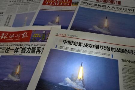 中国、潜水艦弾道ミサイル発射】日本通過ルートも想定 地域緊張、比の