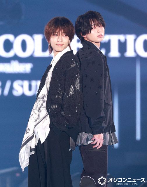 TGC】KEY TO LIT井上瑞稀＆中村嶺亜、“伝説の同期”背中合わせで大歓声
