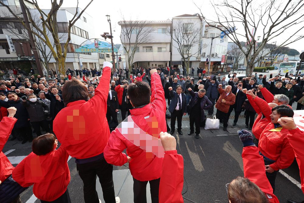衆院選公示 岡山県は１５人立候補　各区で与野党が激しくぶつかる