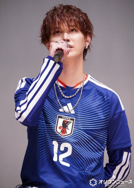 JI BLUE プレイヤーズTシャツ　白岩瑠姫　Ｌサイズ JI BLUE／JO1白岩瑠姫、子ども時代の自分を「叱ってやりたい」 森保