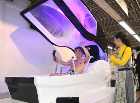 ヤマダ、ミライ人間洗濯機を販売 6千万円、池袋本店に実機展示：山陽