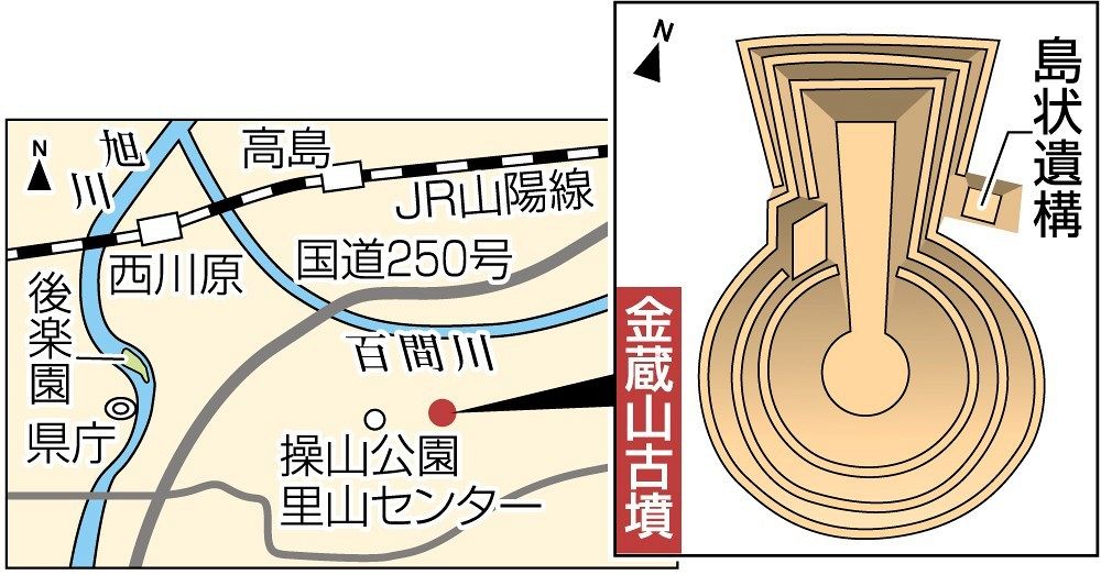 学術的価値付けが結実 岡山・金蔵山古墳国史跡に：山陽新聞デジタル