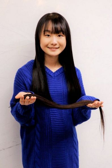 ヘアドネーション 16年分の思い 倉敷・平田さん 自らの髪で