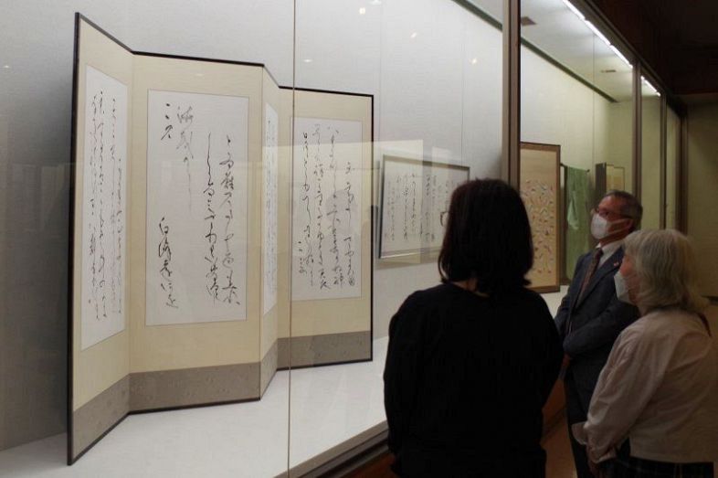 かな書３８点 優しさと強さ息づく 丸亀で大西きくゑさん遺墨展：山陽新聞デジタル｜さんデジ