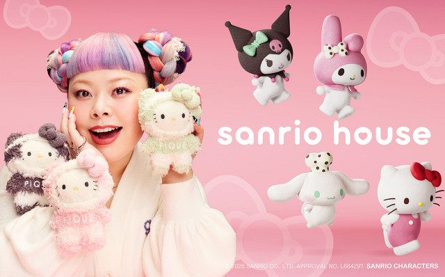 マッシュグループが新ブランド「sanrio house」を立ち上げ コラボ第一