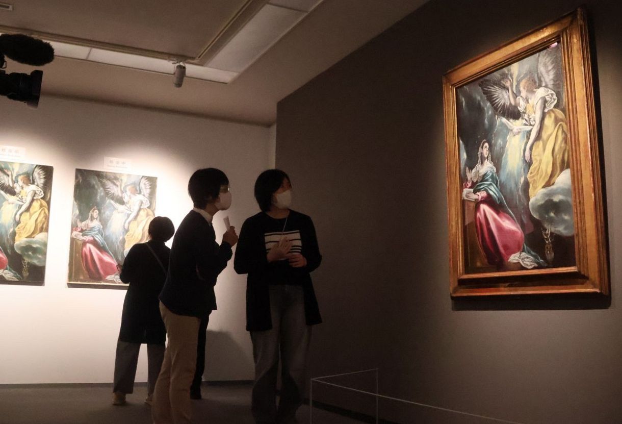 エル・グレコ「受胎告知」修復終え再展示 12月21日まで倉敷 大原