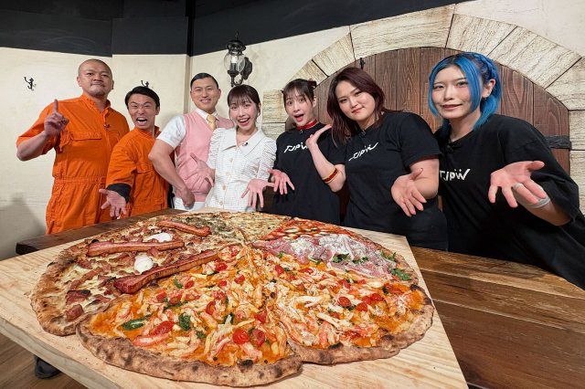 世界一の称号を獲得した名店の直径1メートルの巨大ピザ… 爆食リベンジ