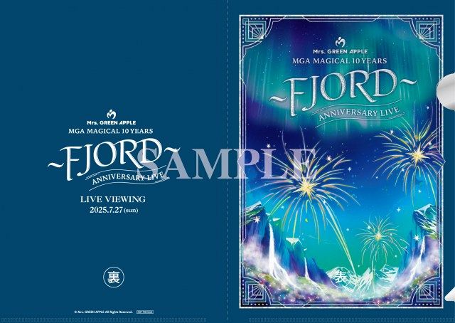 FJORD 入場特典 フィヨルド FJORD Mrs. GREEN APPLE 全入場者特典 2点 MGA
