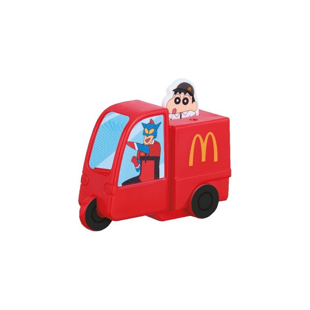 きょうから第2弾】マクドナルド、ハッピーセット「クレヨンしんちゃん