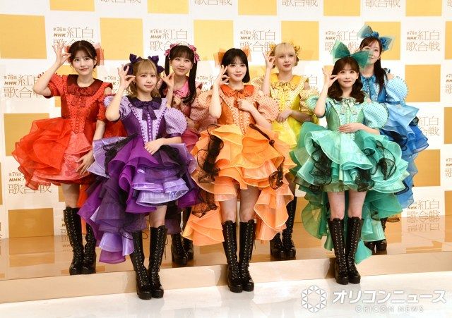 紅白リハ】FRUITS ZIPPER、トップバッター・CANDY TUNEからのバトンに