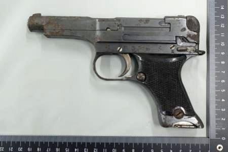 民家で旧陸軍の拳銃発見 発射能力も確認、島根：山陽新聞デジタル