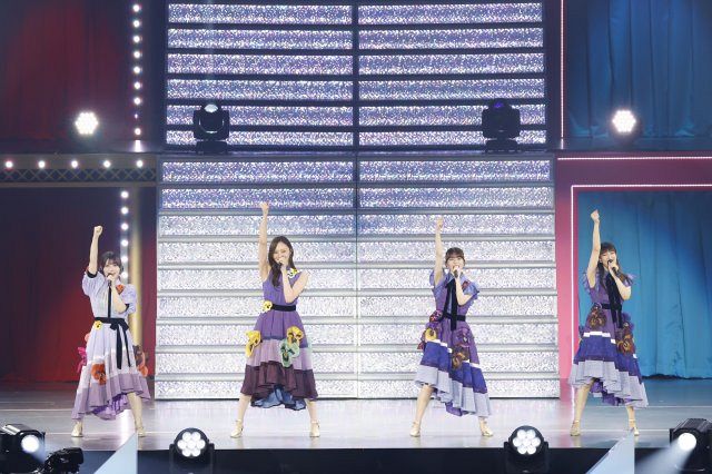 乃木坂46・3期生、4人で全期別曲を披露「私たちが導いていきます
