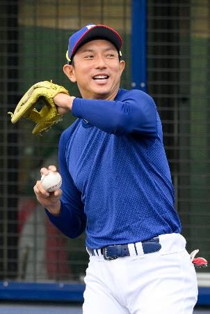 川崎宗則が中日キャンプに参加 臨時コーチ兼選手、6日まで：山陽新聞