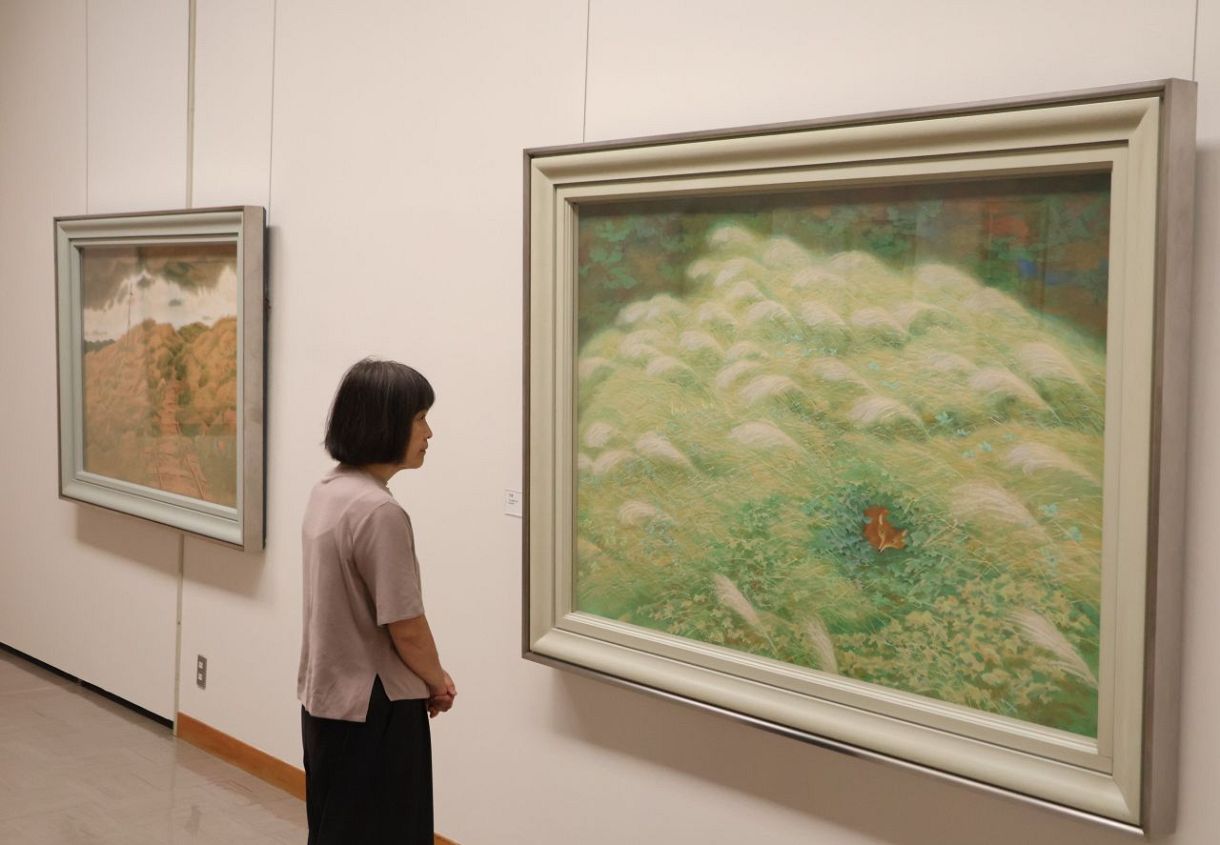池田遙邨名作展 四季の風景68点 倉敷市立美術館、28日まで
