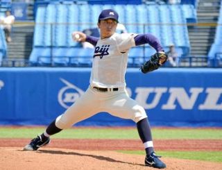 明大、慶大が先勝　六大学、ＤＨ導入で開幕