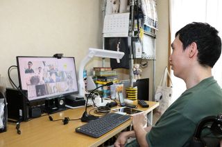 重度身体障害者の在宅勤務の場提供　スタッフサービス社が福山に新拠点