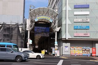 岡山駅前 の「桃のオブジェ」撤去　老朽化、新たなシンボル検討へ