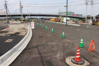 「岡山環状南道路」が一部開通　２３日から北端の１００メートル
