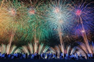 花火大会撮影 萩原さん（福山）金賞　ふくやま観光写真コンテスト