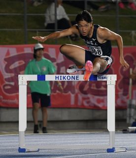 男子４００障・福田（操山）２位　女子七種競技・小野（倉敷中央）８位　インターハイ陸上
