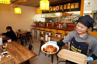作陽大生運営のダイニングバー　のだ初と協力、新倉敷駅前に開店